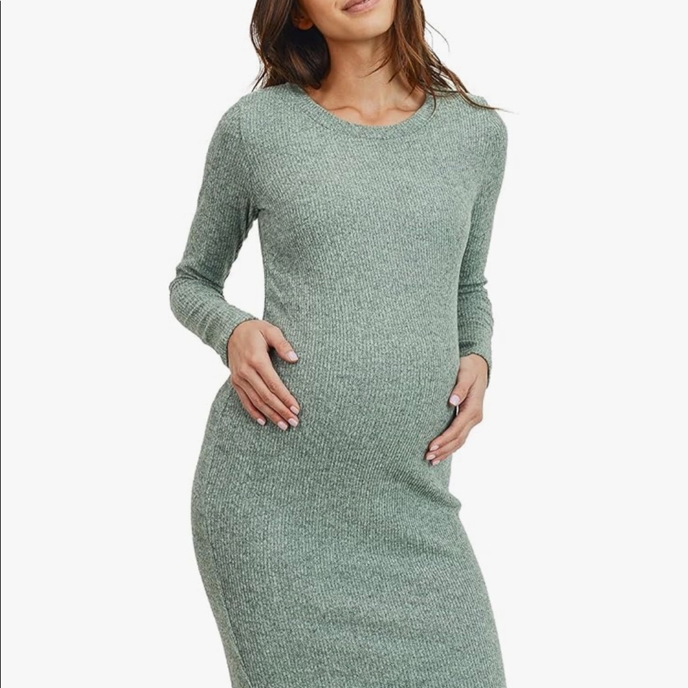 Fitted Maternity Dress (M)